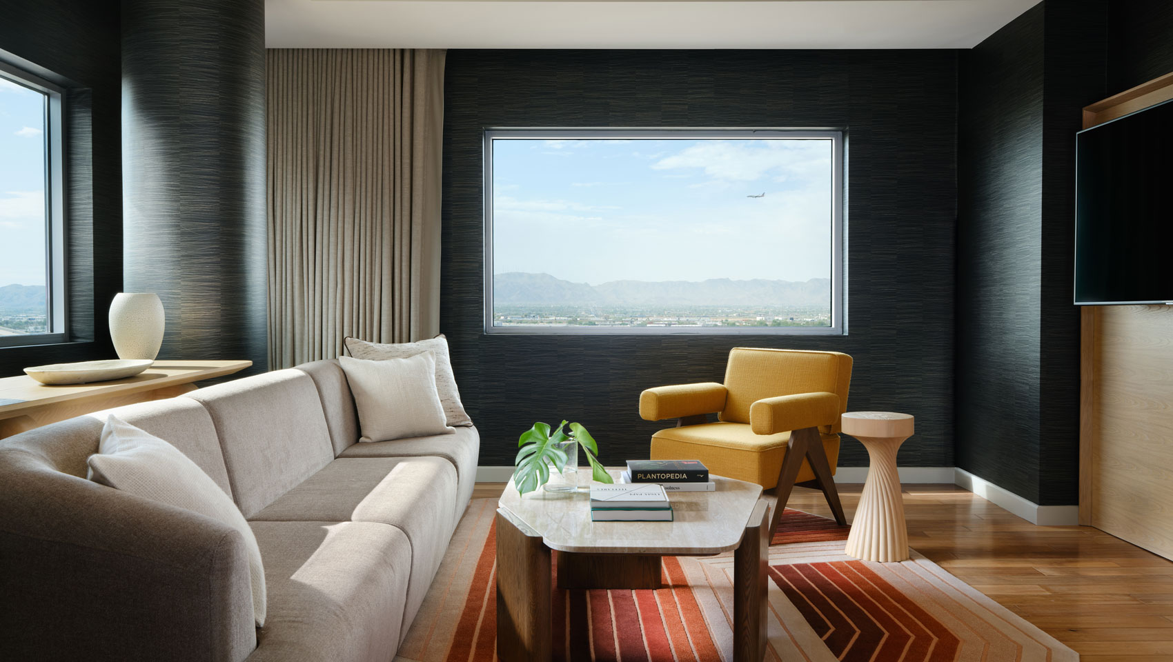 Hotel Palomar Phoenix Presidential Suite Sitting Room