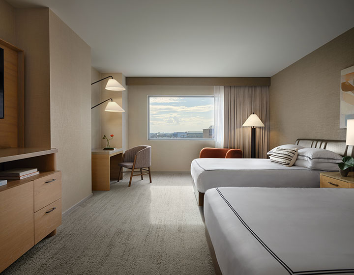 Kimpton Hotel Palomar Phoenix 2 Queen Guestroom after renovation